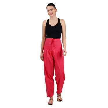 Indian Traditional Wear Women's Cotton Green Salwar Pant Patiala Salwar