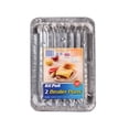thumbnail image 2 of Sartén para asar Hefty EZ Foil Super, 21,6 x 29,8 cm, plateada, paquete de 2 x 12, 2 of 2