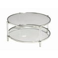 thumbnail image 1 of Emma Coffee Table, Acrylic/Silver, 1 of 3