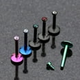 thumbnail image 2 of Colorline Gem Ball Internally Threaded Labret, 2 of 2