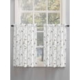 thumbnail image 5 of Sparrow Living Room Curtains 2 Panel, Spring Birds on The Branches Vintage Country Cafe Window Treatment, Farmhouse Bedroom Bathroom Kitchen Curtains Drapes 104"x54", 5 of 6