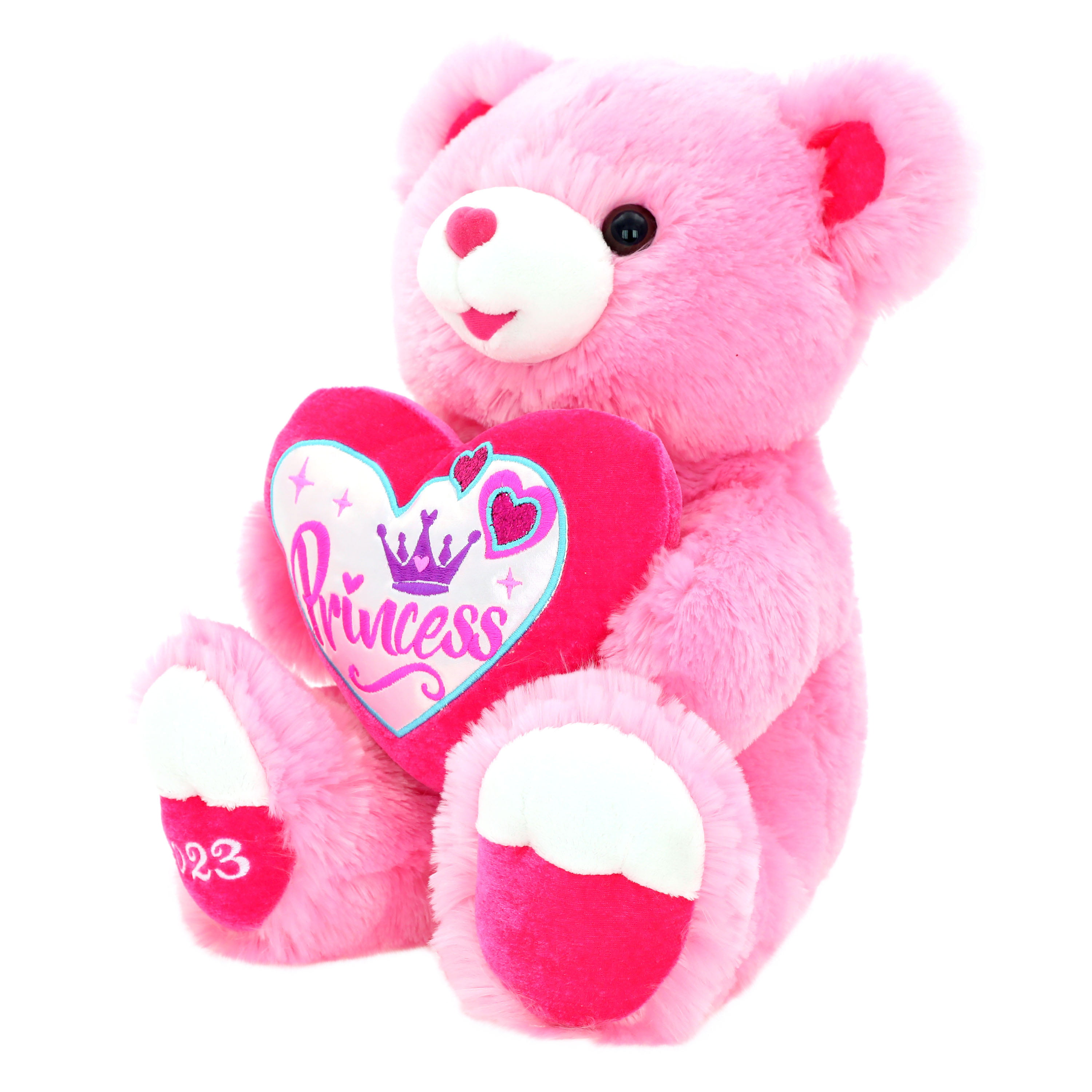 Sweetheart Teddy 2022 Luv Ya! Pink Bear Plush