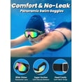 thumbnail image 2 of Gafas de natación Sliwo Swim Wide View, antivaho, UV, para adultos, paquete de 2, 2 of 8