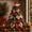 #02N Christmas Elf, variant on DIY Quilted Christmas Tree Kit Patchwork Fabric Craft, Festive Plaid Snowflake Holly Design for Cozy Holiday Home Styling
