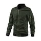 thumbnail image 1 of Chaqueta Bomber Varsity para Hombre Chaquetas de Béisbol Ligeras con Cremallera Verde S Unique Bargains Chaqueta, 1 of 6