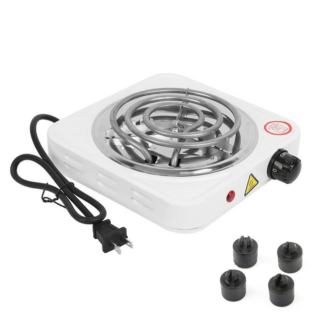 Outil de Cuisine, Brûleur Électrique Portable en Acier Inoxydable 1000w Réponse Rapide