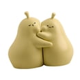 thumbnail image 3 of veasfak Cute Hugging Pear Book Stand Ceramic Bookend Birthday Gift for Home,Office,Table Yellow Size S, 3 of 9