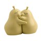 thumbnail image 3 of Lovely Hugging Pear Book Stand Cerámica Sujetalibros Festival Regalos Escritorio Decoración Accesorio Estantería Ornamento Pieza Fina Mano de Amarillo Talla S Gloria sujetalibros decorativos, 3 of 9