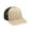Khaki/ Black, variant on Adams PV112 Adult Eclipse Cap - Black Charcoal