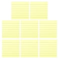 thumbnail image 1 of Shisuyan 800Pcs Yellow Sticky Pads Fluorescent Paper Strong Adhesive Office Supplies, 1 of 8