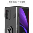 thumbnail image 6 of Galaxy Z Fold 2 Case,Rugged Military Grade Anti-Fall Shockproof Heavy Duty Protective Phone Case with Kickstand Magnetic Ring Stand Full Body Case For Samsung Galaxy Z Fold 2 5G,Black, 6 of 11