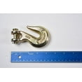 thumbnail image 5 of 6x G70 3/8" Clevis Grab Hooks Tow Chain f Flatbed Trailer Tie Down Hauling Rig, 5 of 8