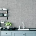 thumbnail image 3 of Arthouse Elfrida Grey Linen Wallpaper, 3 of 7