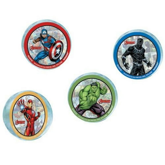 Avengers 'Powers Unite' Bounce Balls (4ct)