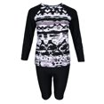 thumbnail image 2 of de con estampado abstracto para mujer musulmana, ropa de playa hindú islámica de manga larga, conjunto S Salvador Bañador de mujer musulmana, 2 of 10