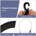 thumbnail image 2 of RUNROTOO 1Pc Dog Rope Wire Nylon For Prevent Dog Biting 120X2.5X0.5Cm, 2 of 8