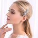 thumbnail image 5 of Horquilla para el pelo de novia con diamantes de imitación, horquilla para boda con forma de hoja, horquillas para el pelo de novia con perlas y cristales, pasador con diamantes de imitación,, 5 of 5
