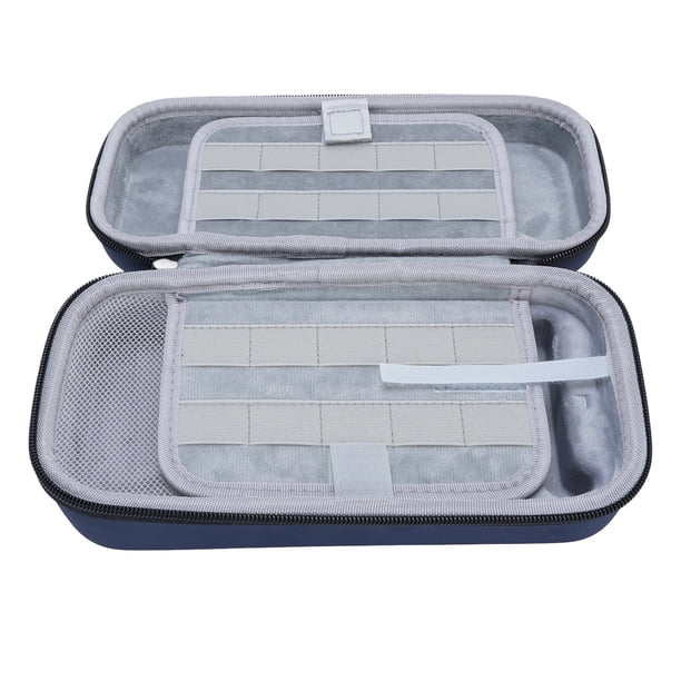 Case De Transporte De Consola De Juegos, Caja De Carcasa De Carcasa Dura Para Interruptor Con 20 Ranuras De Tarjetas De Juego Soft Velvet Interior Premium EVA PU Material AC