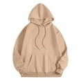 thumbnail image 4 of Chandail à Capuche Graphique pour Femmes, Chandail Oversize, Manches Longues, Décontracté, avec Poches, Fermeture Éclair, 4 of 6