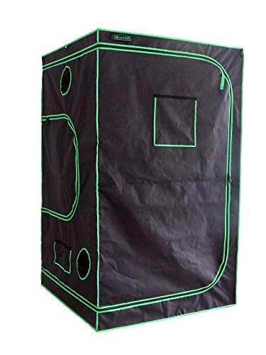 Details about   600D Mylar Hydroponic Grow Tent 100% Reflective Plant Non Toxic Hut /w Window 