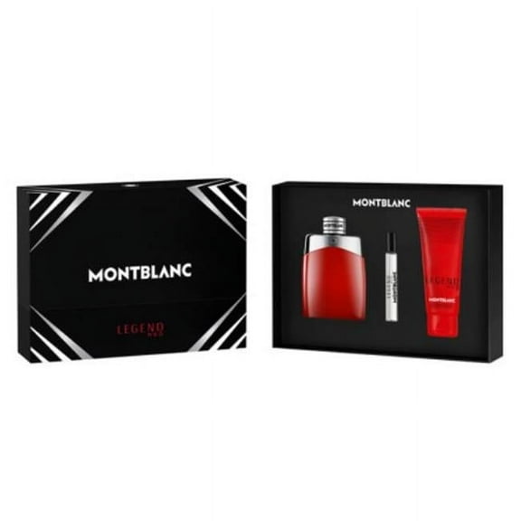 Montblanc MBRM2B Legend Red & Mont Blanc Gift Set for Men