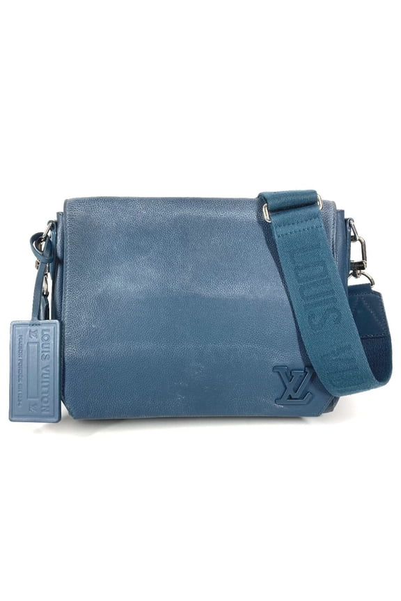 Pre-Owned LOUIS VUITTON M21363 LV Aerogram Takeoff Messenger Crossbody Bag Flap Shoulder...