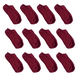 thumbnail image 1 of 12 Pares calcetines color vino ANVAR, 1 of 3