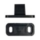 thumbnail image 2 of Cateissary Pack of 2 Floor Sliding Door Bedroom Barn Living Roller Security Room Holder Guide Bottom Bracket Reusable Accessories Type3, 2 of 6