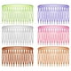 thumbnail image 1 of Lurrose 12pcs Plastic Hair Combs Single Row Hair Clip Combs Wave Design Side Combs Hair Accessories for Women Ladies (Mixed Color), 1 of 6