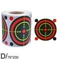 thumbnail image 4 of 3 inch Shooting Splatter Target Stickers Adhesive Reactive Targets Paper Ro, 4 of 6