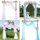 thumbnail image 2 of Boda Decoraciones Gasa Arco Drapeado Para Fiesta Arco Ceremonia Escenario Recepción Techo Telón De Fondo Scienceny HA039698-01, 2 of 6
