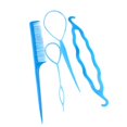 thumbnail image 1 of CNKOO 4 Pcs/ensemble Pince à Cheveux Créateur de Chignon Design Twist Tressage Queue de Cheval Accessoire, 1 of 10