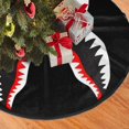 thumbnail image 2 of Falda para árbol de Navidad Ba-Pe, suave y divertida, collar para árbol de Navidad, decoración navideña de estilo rústico, 36", 2 of 4