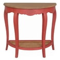 thumbnail image 3 of Ashbury Stradivarius Oak Veneer Half-moon Wall Table, 3 of 5