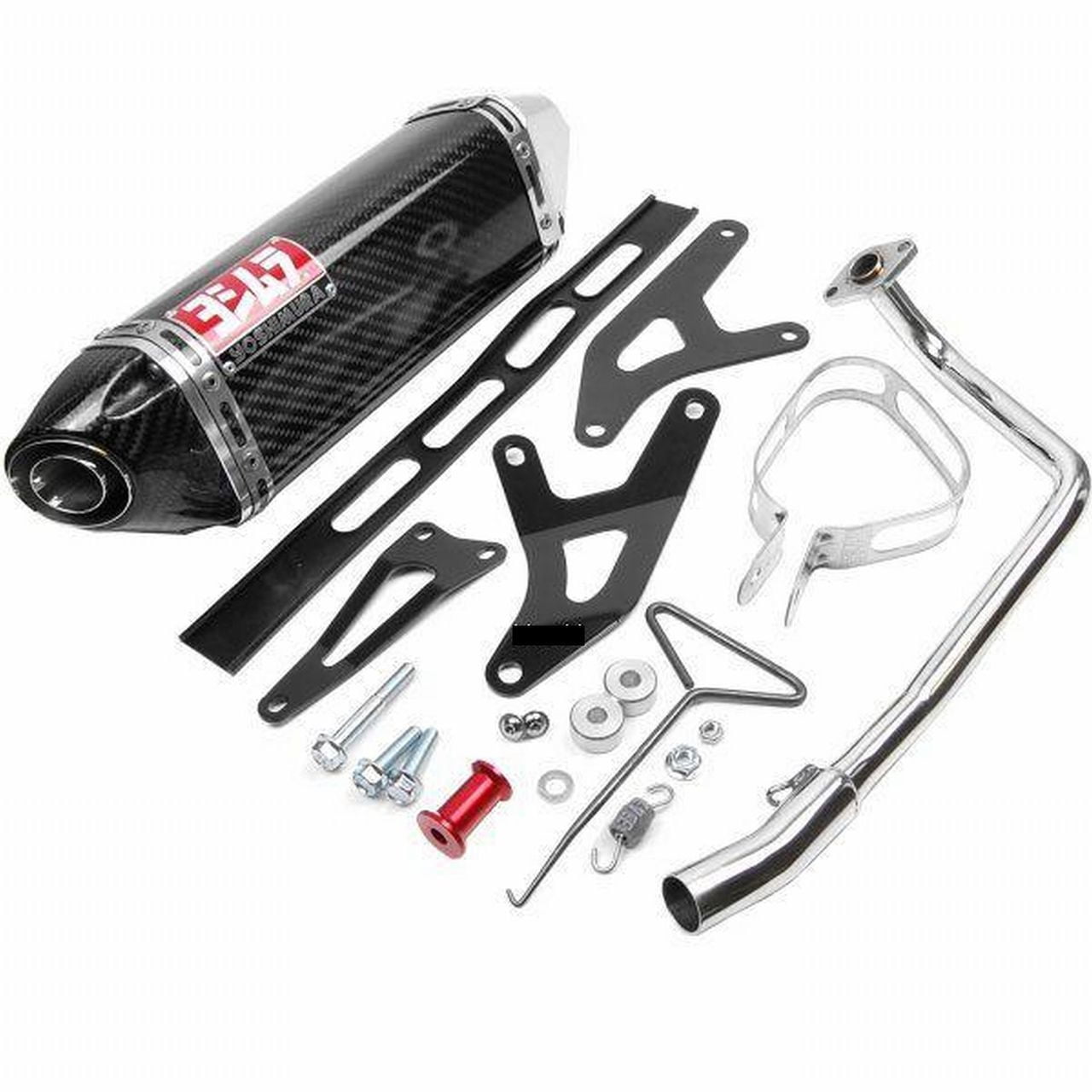 Pare-chaleur de collecteur Yoshimura USA pour échappement 757010 - Tech2Roo