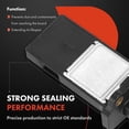 thumbnail image 3 of A-Premium Mass Air Flow Sensor Meter [wih 6Pins] fits DOHC, 6Cyl 3.5L Compatible with Isuzu Axiom 2004, Rodeo 2004, Replace# 8973123950, 3 of 8