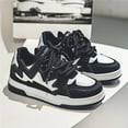 thumbnail image 2 of Mens Comfortable Low Top Skateboard Sneakers - Durable, Non-slip, Lace Up Design - Breathable for All Seasons Style, 2 of 5