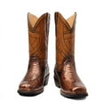 thumbnail image 3 of Snake Print Boots Men's Cowboy Boots Men's Retro Western Boots Men Cowboy Style Mid-Calf Western Cowboy Boots, 3 of 6