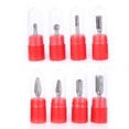 thumbnail image 1 of Carbide Burrs Sets,8Pcs Tungsten Steel Grinding Rotary File Double Slot Cut Rotary Polishing Tools Rugged and Tough, 1 of 14