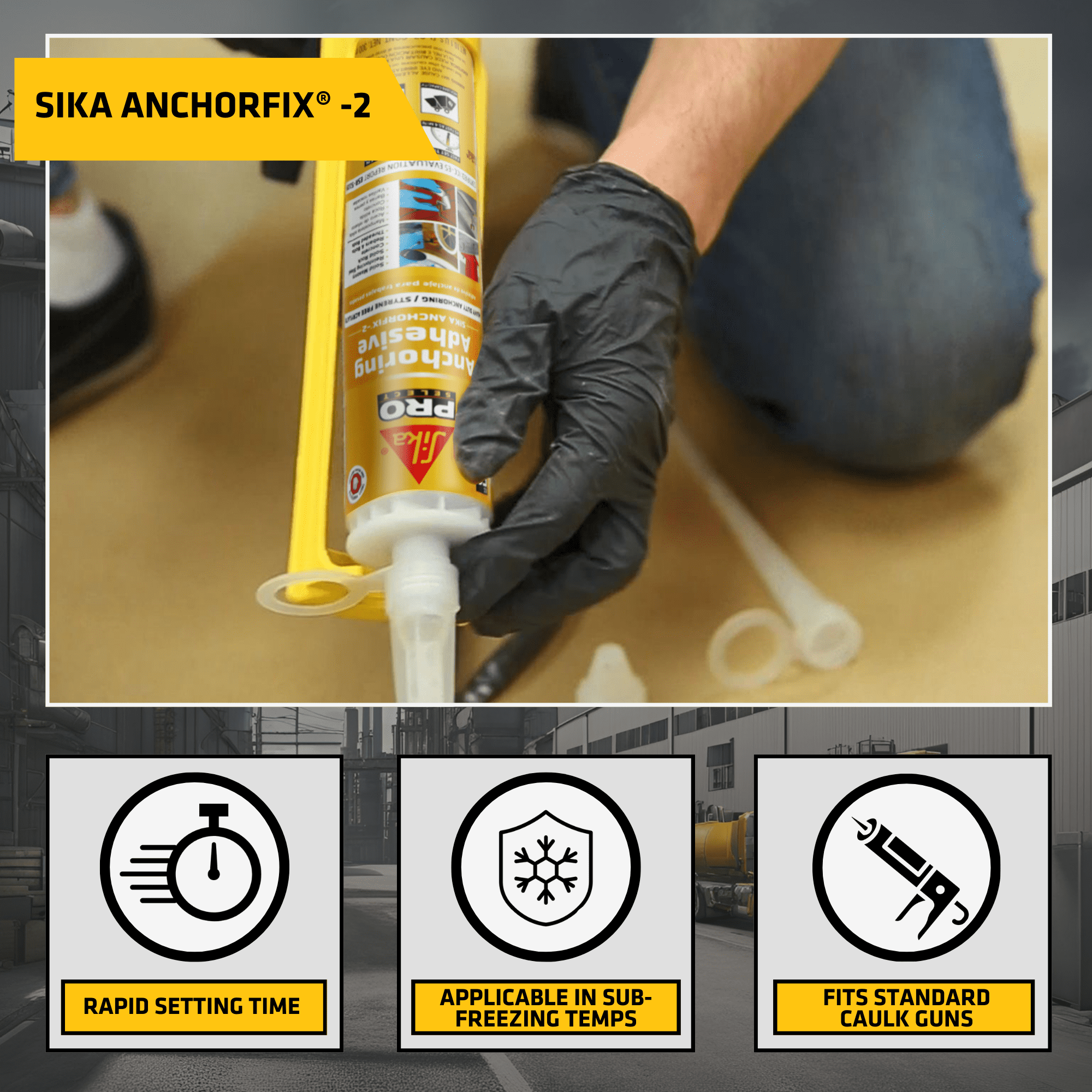 3Mi－Ki　1001 10.1 oz Sika Corporation 112718 AnchorFix-2 High Performance