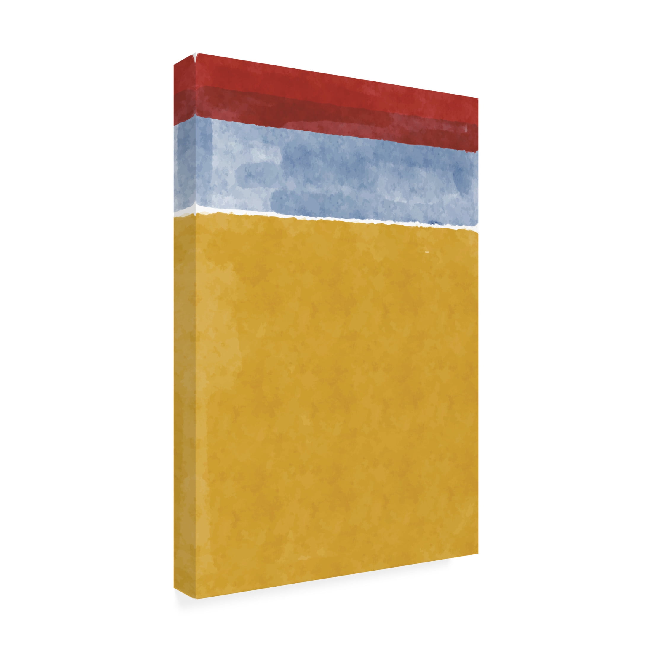 Trademark Fine Art jay stanley  Minimal Watercolor 4 Canvas Wall Art