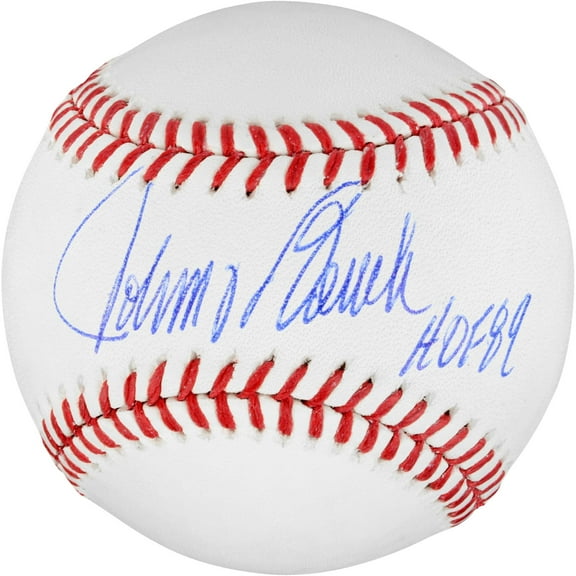 Johnny Bench Cincinnati Reds Autographed Baseball with "HOF 89" Inscription - Fanatics Authentic Certified