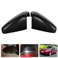 thumbnail image 4 of Mirror Covers  Rear View Mirror Cover  Carbon Fiber Texture Mirror Cover Carbon Fiber Texture Rear View Mirror Covers Replacement Fit For MK7 MK7GTI  MK7.5, 4 of 8
