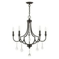 thumbnail image 2 of Livex Lighting - Glendale - 5 Light Chandelier in New Traditional Style - 25, 2 of 9