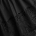 thumbnail image 5 of XIAONU Women's Lace Trim Mini Skirt Layered Semi-Sheer Skirt Elegant Versatile Daily Skirts, 5 of 8