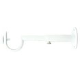 thumbnail image 3 of Urbanest Adjustable Curtain Rod Bracket, 1 1/8"-1 1/4", Glossy White, 3 of 5
