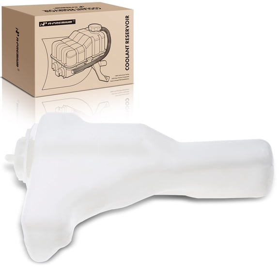 A-Premium Engine Coolant Reservoir Tank with Cap Compatible with Acura EL 1998 1999 2000 Honda Civic 1996 1997 1998 1999 2000 L4 1.6L Petrol