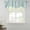 grey, variant on Aqua Grey Stripe Tie Up Valance Curtains for Windows, Kitchen Curtains Window Treatments, Farmhouse Minimalist Striped Short Window Shades Valances for Bedroom Bathroom Cafe 42"x12"