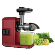 Chefs Choice Digital Horizontal Masticating Juicer, Red