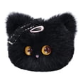 thumbnail image 2 of Costeo de llavero de gato de felpa, llavero de peluche linda decoración del hogar muñeca portátil, colgante de bolsas para niñas, adolescentes, regalo Marrón negro, 2 of 9